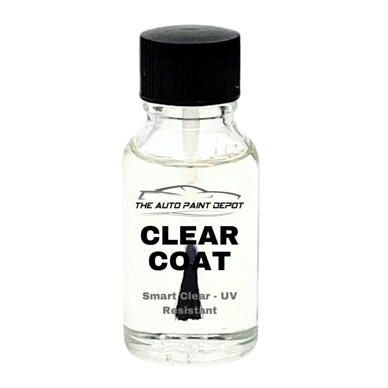 Auto Paint Depot High Gloss Clear Coat - 0.5 Fl Oz Touch Up Paint for Cars | Made in USA | Scratch Repair & Paint Protection for Automotive Surfaces