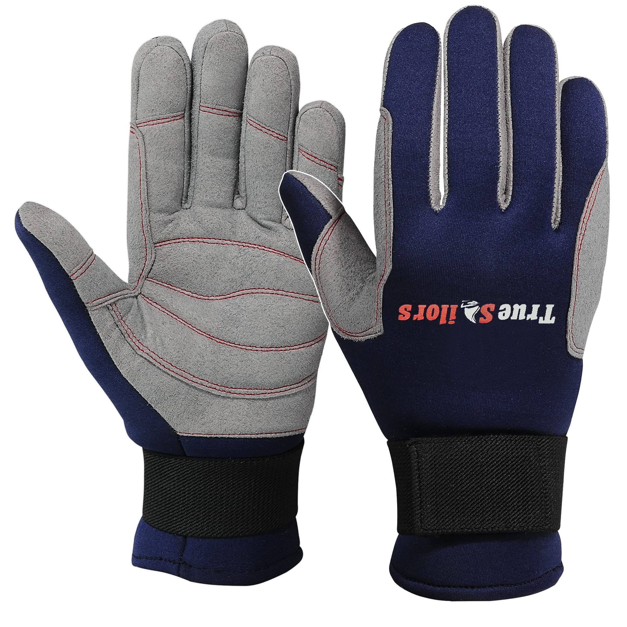 MRX Boxing & Fitness Winter Men's Sailing Gloves - All-Weather Full Finger Grip Gloves for Boxing, Fitness, Sailing & Outdoor Activities
