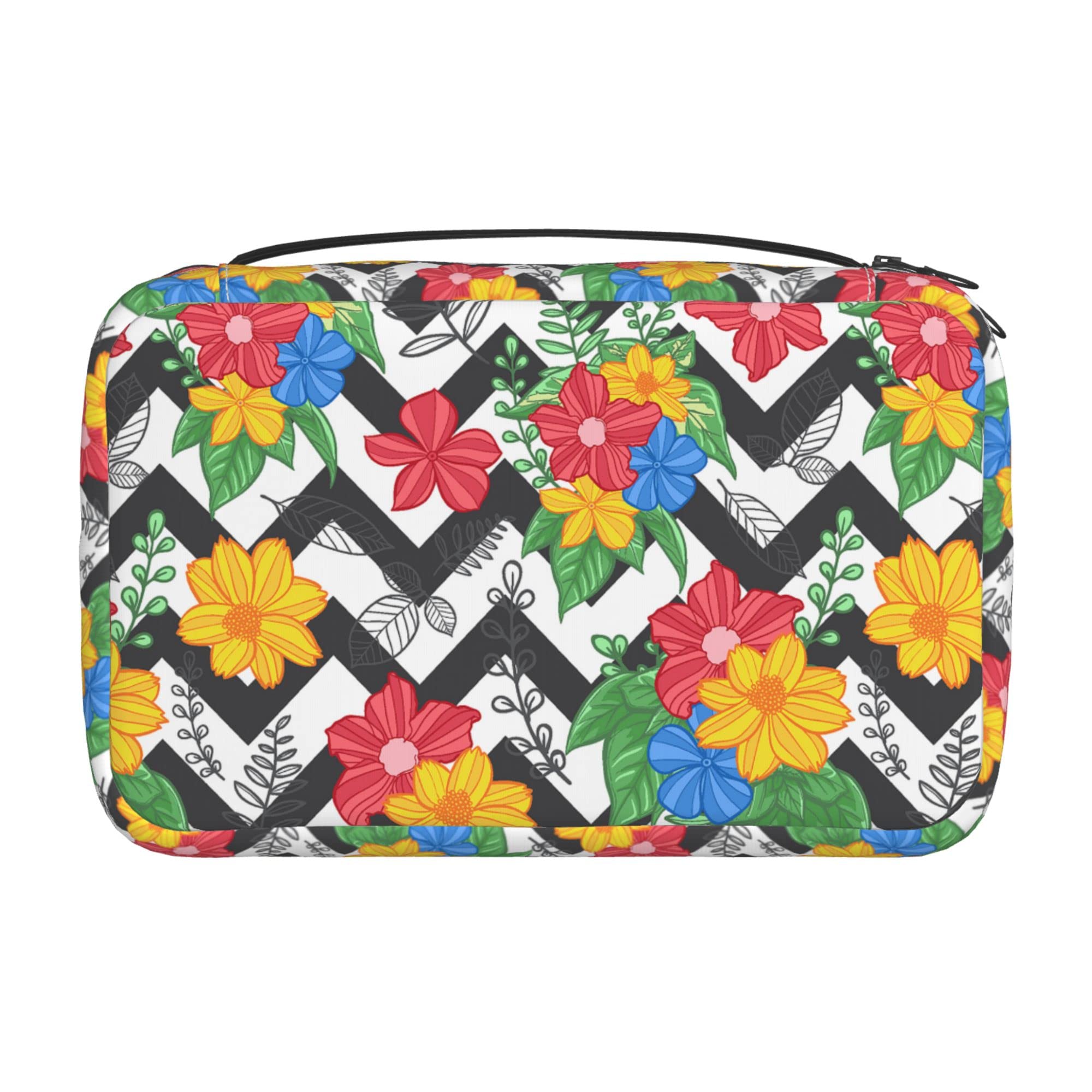 Hanging Travel Toiletry Bag for Women - Waterproof Cosmetic Makeup Organizer with Hanging Hook, Portable Toiletries Pouch for Bathroom, Gym, Camping & Business Trips (5 Colors)