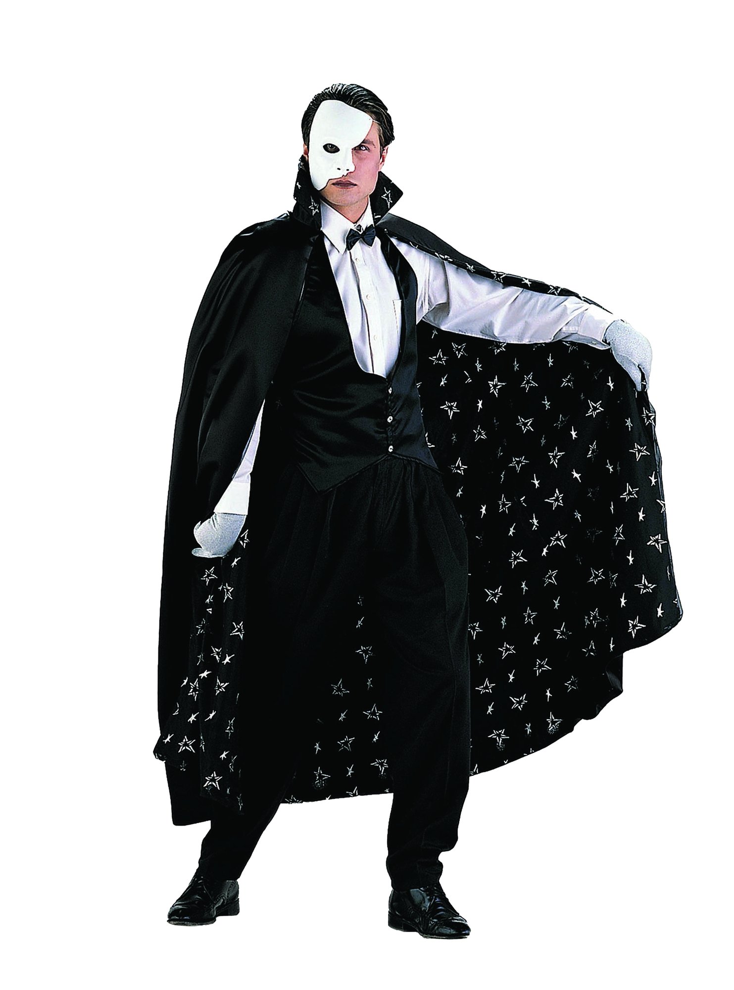 Charades Men's The Phantom Costume - Premium Halloween Cosplay Outfit for Parties & Movie Nights