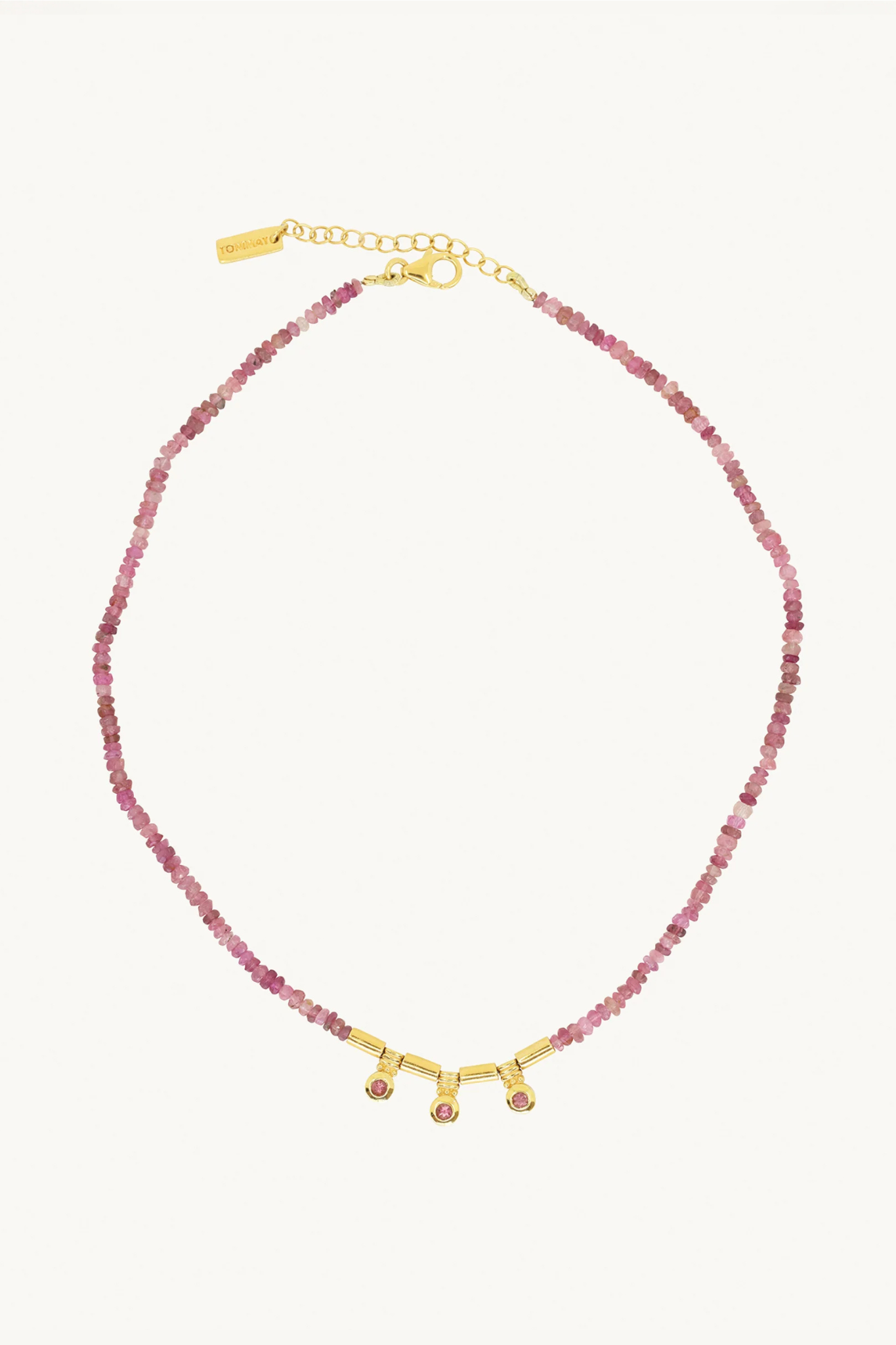 Serena Beaded Gold Necklace for Women - Elegant 14K Gold Plated Layering Chain Jewelry - Perfect for Weddings, Parties & Everyday Wear