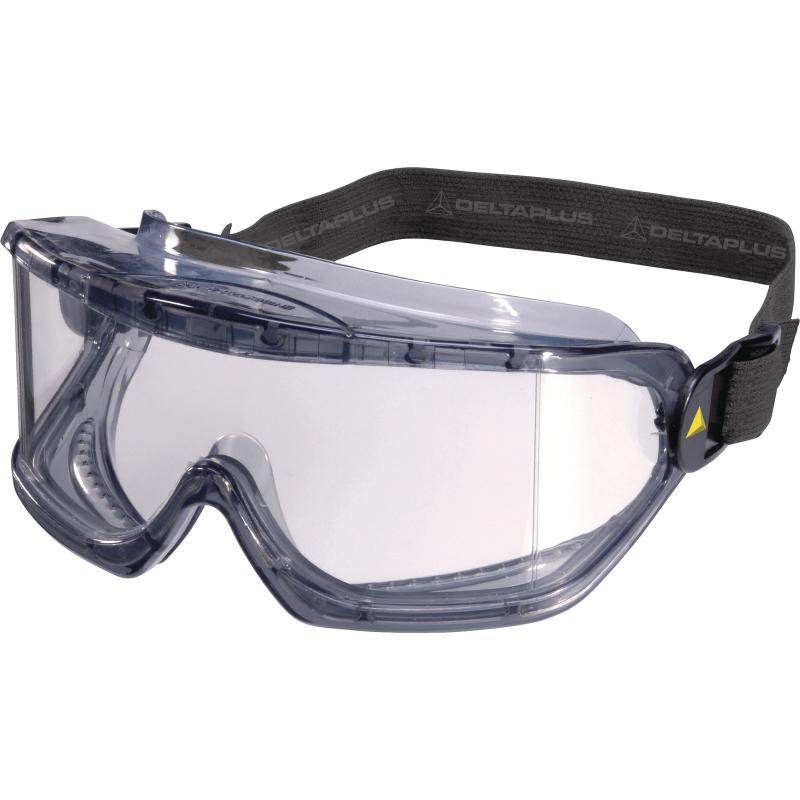 DELTA PLUS Polycarbonate Safety Goggles - ANSI Z87.1 Certified Protective Eyewear for Construction, Woodworking & DIY Projects
