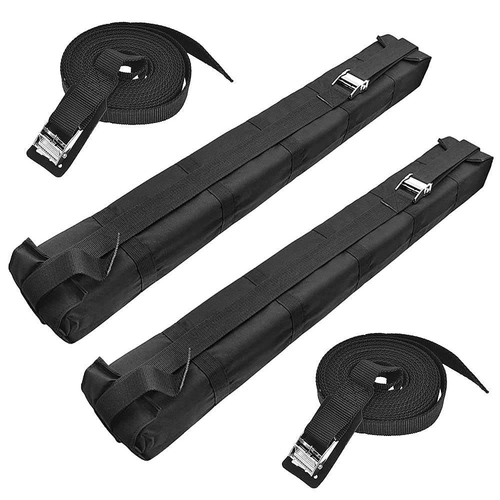 Universal Car Soft Roof Rack Luggage Carrier - Adjustable Straps for Kayak, Canoe & Paddle Board | Heavy-Duty Waterproof Cargo Carrier for SUVs, Sedans & Crossovers | Perfect for Camping, Road Trips & Outdoor Adventures