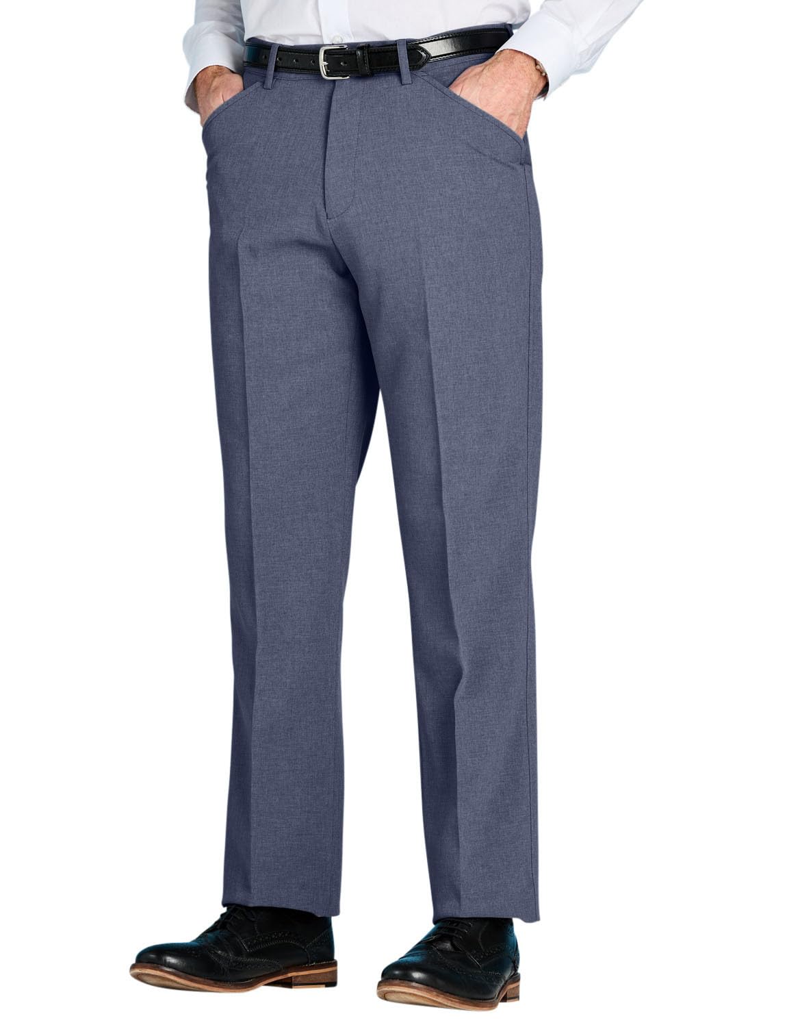 Stylish Men's Frogmouth Pocket Formal Pants - Comfortable & Versatile Dress Pants for Office, Business, Wedding & Special Occasions