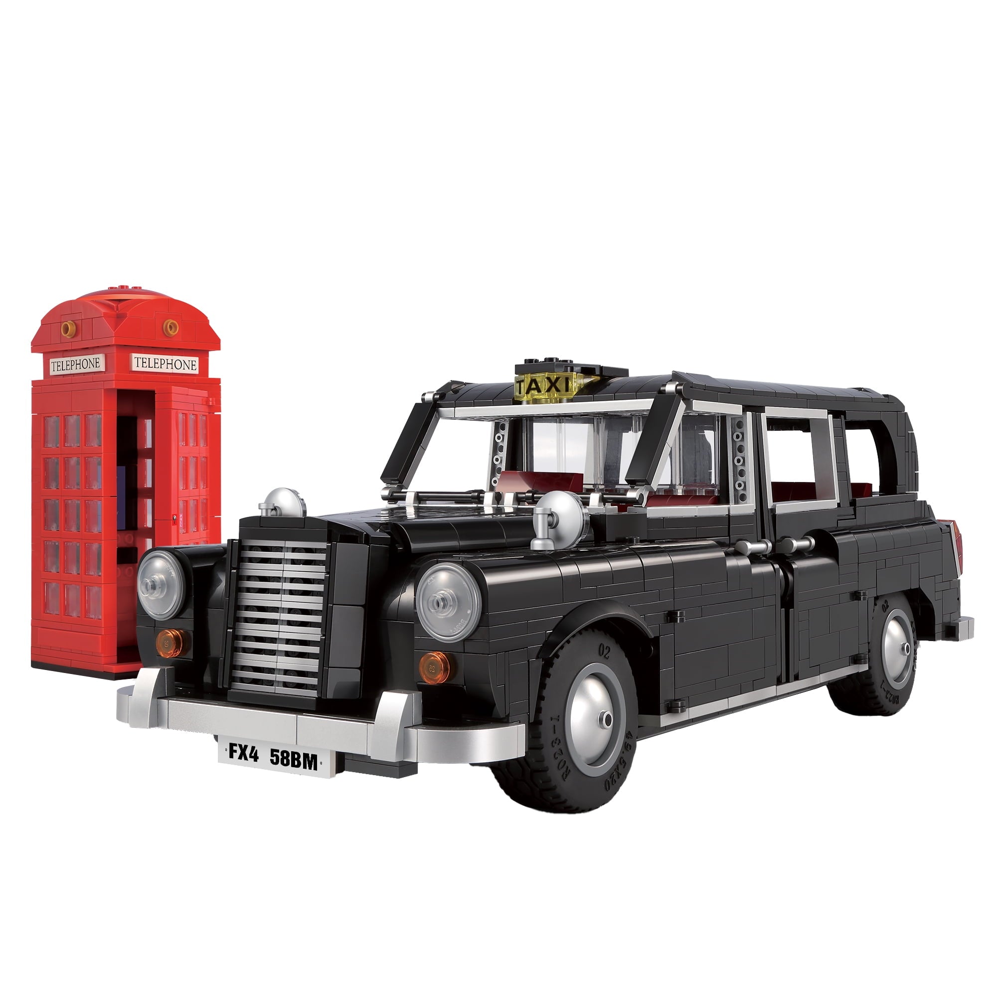 CaDA Classic 1940's London Taxi Model Collectible - 1:24 Scale Diecast Replica with Opening Doors | Perfect for Display, Gift Giving & Vintage Car Enthusiasts