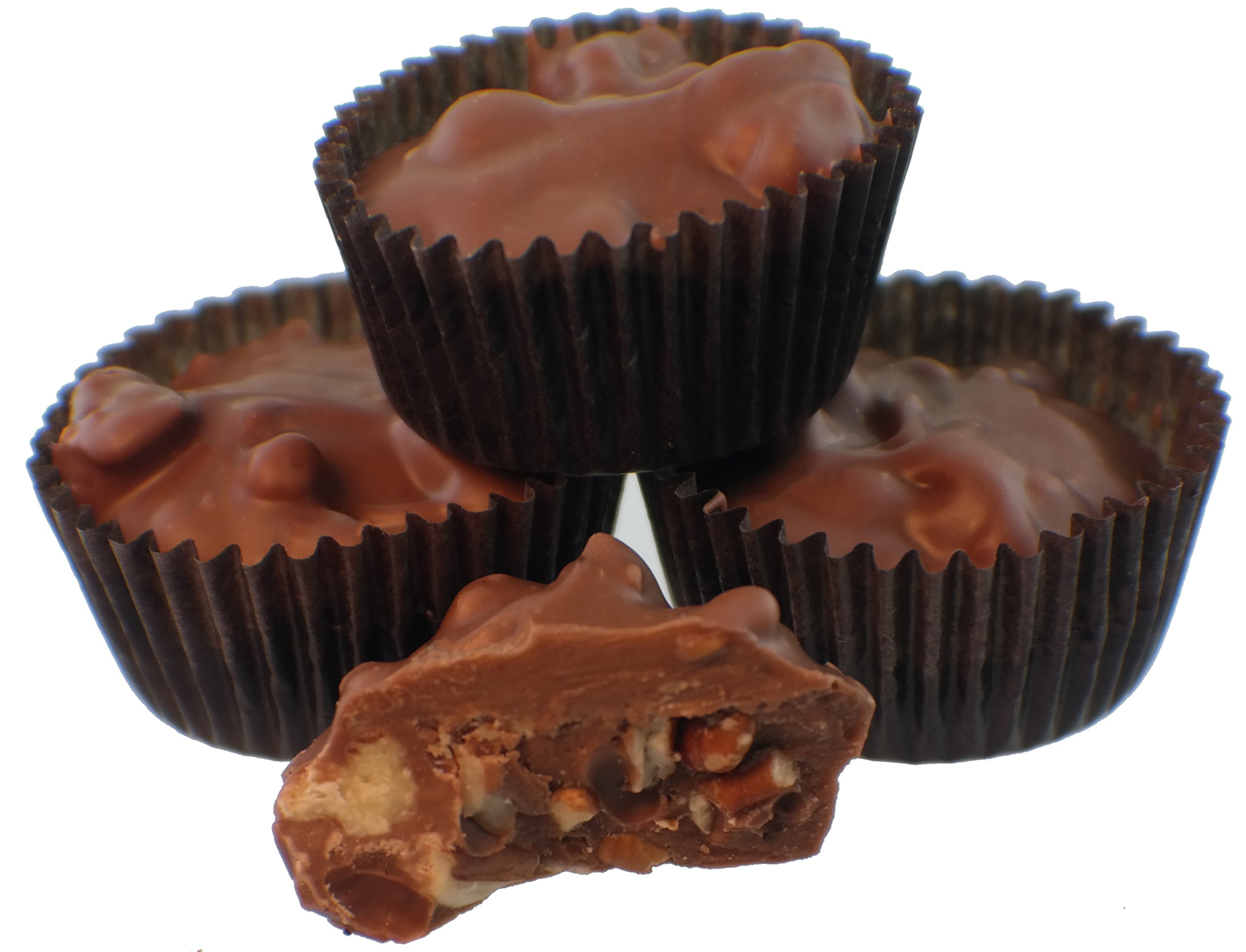 Mrs. Cavanaugh's Pecan Cluster Milk Chocolate 4 lbs - Premium Chocolate Gift Box for Holidays, Parties & Corporate Gifting | Bulk Pecan Candy Treats for Christmas, Birthdays & Special Occasions