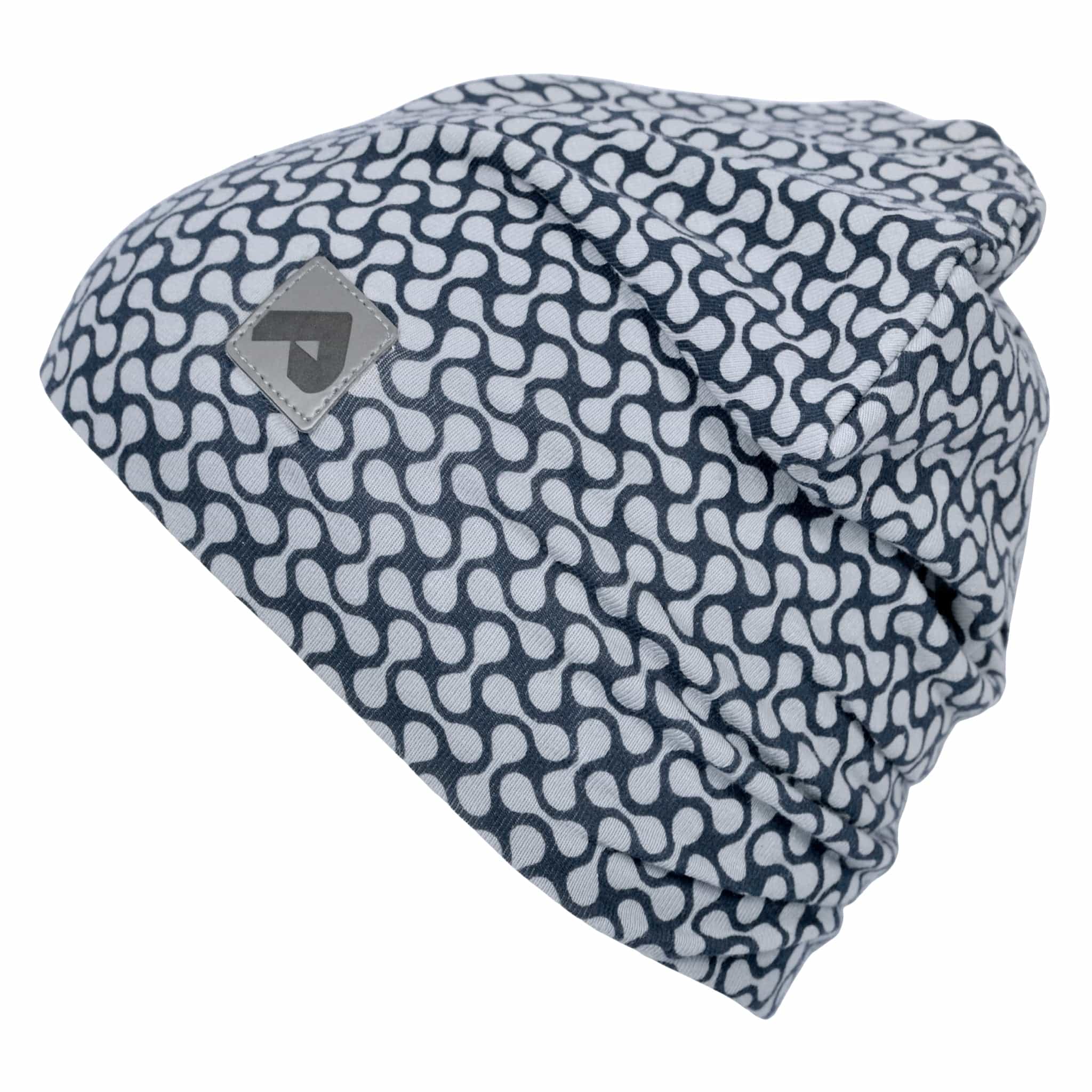 Premium Cotton Beanie for Men & Women - Soft Navy Blue Winter Hat for Cold Weather - Perfect for Outdoor Activities, Skiing, and Casual Wear