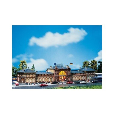 Faller 110113 HO Scale Passenger Station Bonn Model Building Kit - Perfect for Model Train Layouts & Railroad Scenes