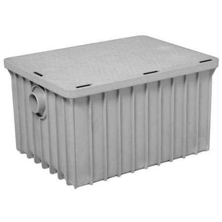 Endura 35 GPM 4 Grease Interceptor - High Capacity Commercial Kitchen Grease Trap for Restaurants, Food Trucks & Cafeterias - Prevents Clogs & Meets Plumbing Codes