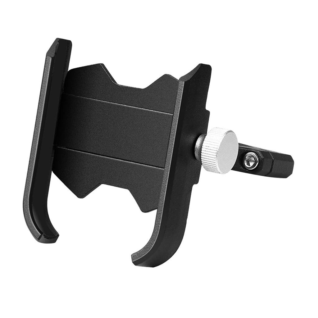 Aluminum Phone Mount Holder for Motorcycle & Bicycle - Universal Bike Accessories Kit for Mountain & Road Cycling - Perfect for Outdoor Adventures & Commuting