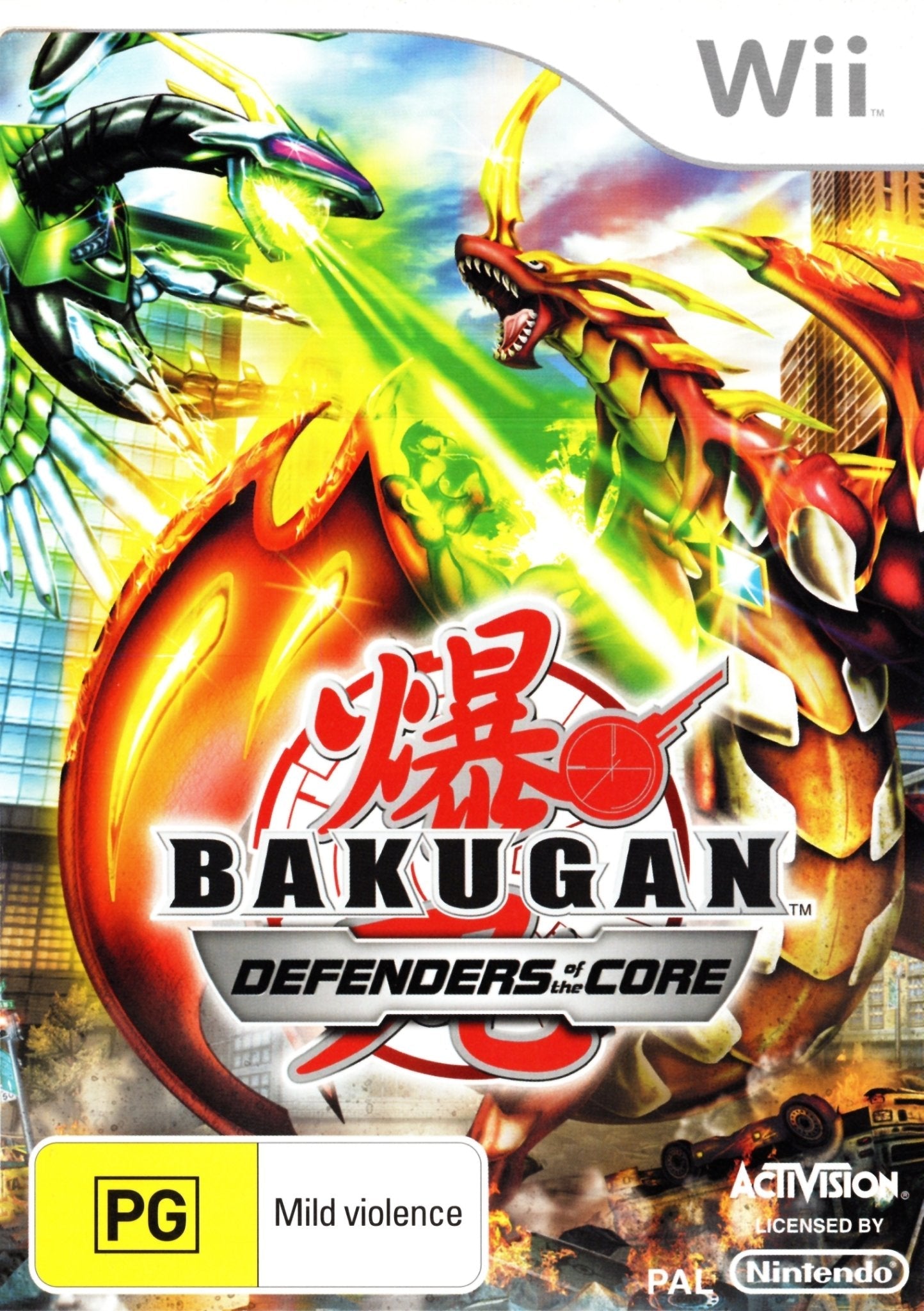 Bakugan: Defenders of the Core - Nintendo Wii Game (PAL Version) - Action-Packed Adventure for Kids & Teens - Perfect for Family Game Nights & Anime Fans