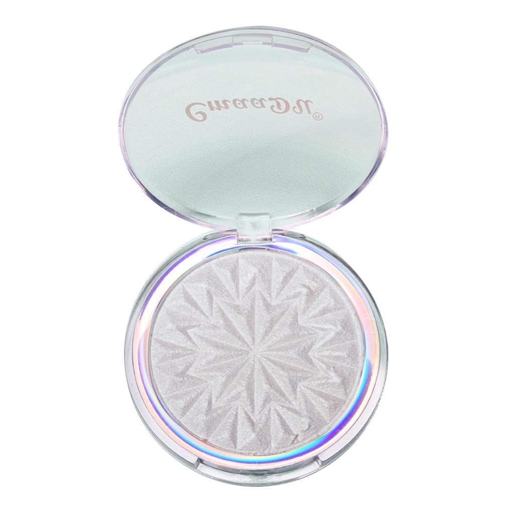 Professional Waterproof Shimmer Glitter Setting Powder - Monochrome Highlighter & Bronzer Makeup for Face | Long-Lasting, Party, Cosplay, Halloween & Everyday Use