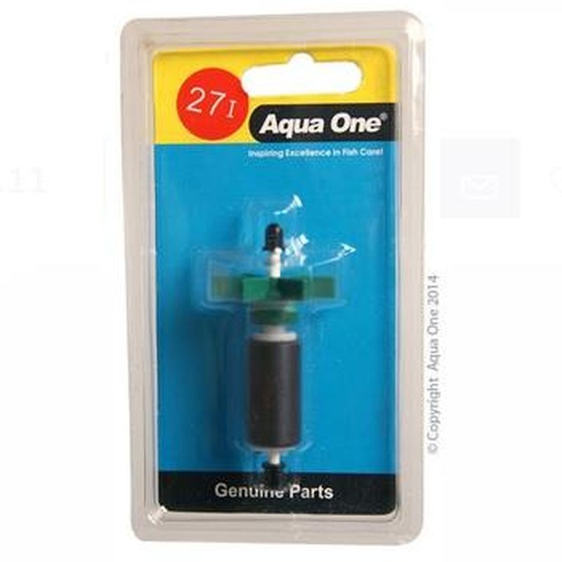 Aqua One Impeller Set 27i for Maxi 103/F 25027i - Replacement Water Pump Impeller for Aquariums & Ponds | Perfect for Fish Tank Maintenance & Water Filtration Systems