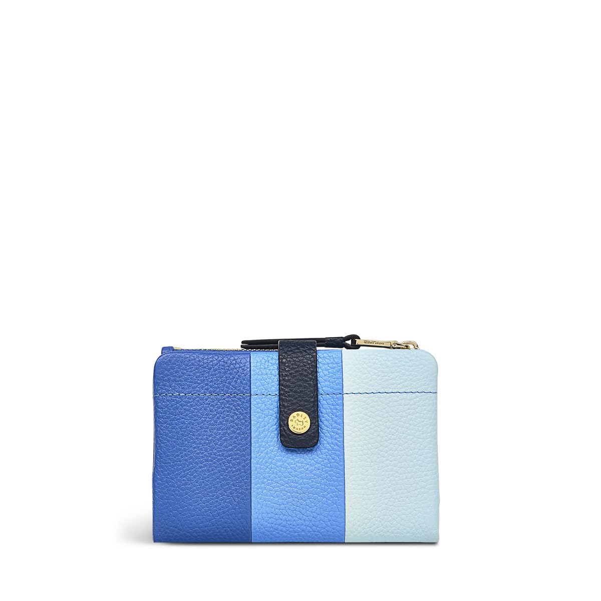 RADLEY London Rivington Colorblock Leather Bifold Wallet for Women – Slim Multi-Card Holder with Zipper Pocket | RFID Protection | Gift for Her | Perfect for Everyday Use, Travel & Business