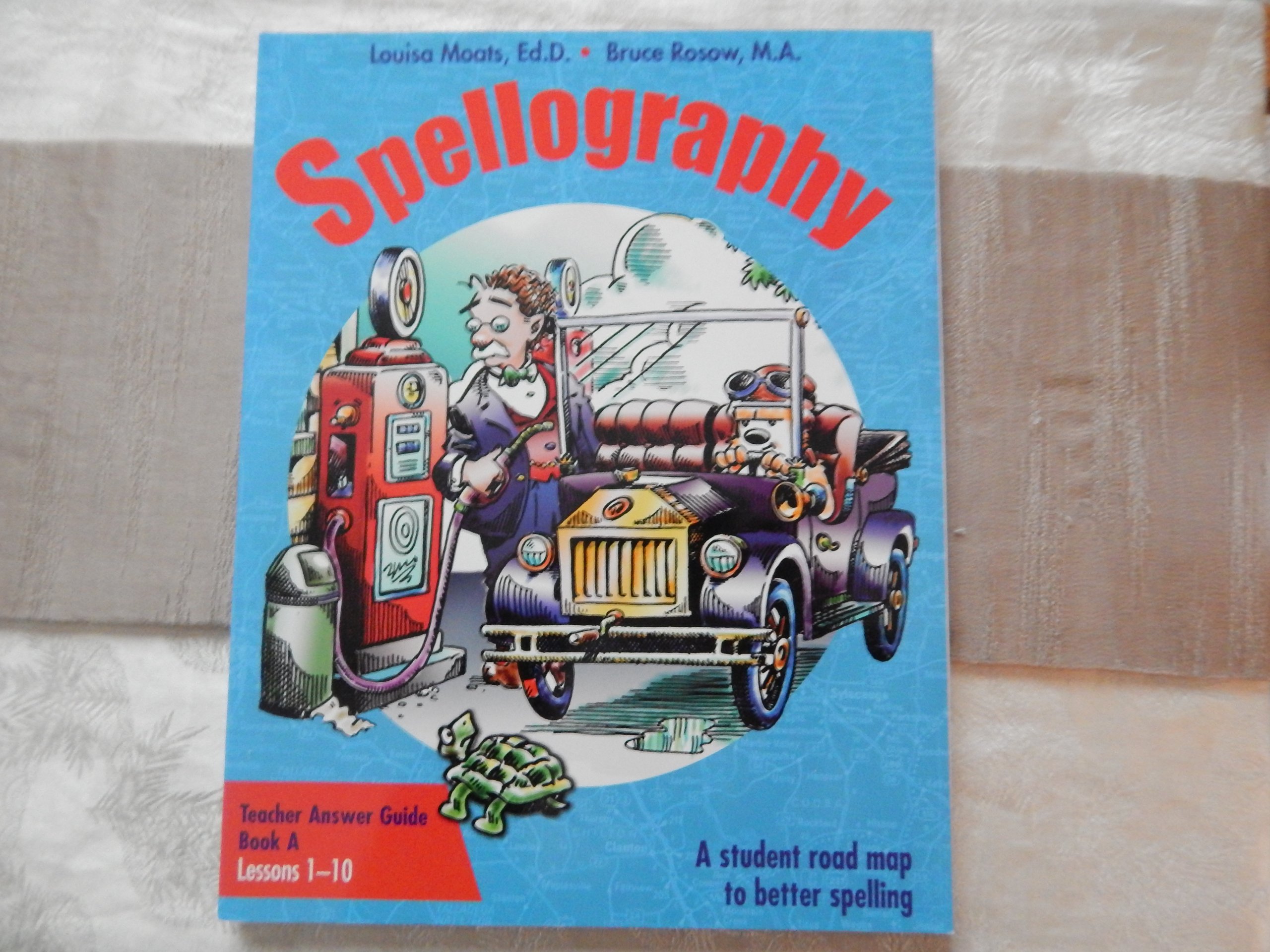Spellography Teacher Answer Guide Book A Lessons 1-10 - Comprehensive Teaching Resource for Elementary Spelling Instruction - Perfect for Classroom Lessons, Homeschooling & Tutoring Sessions
