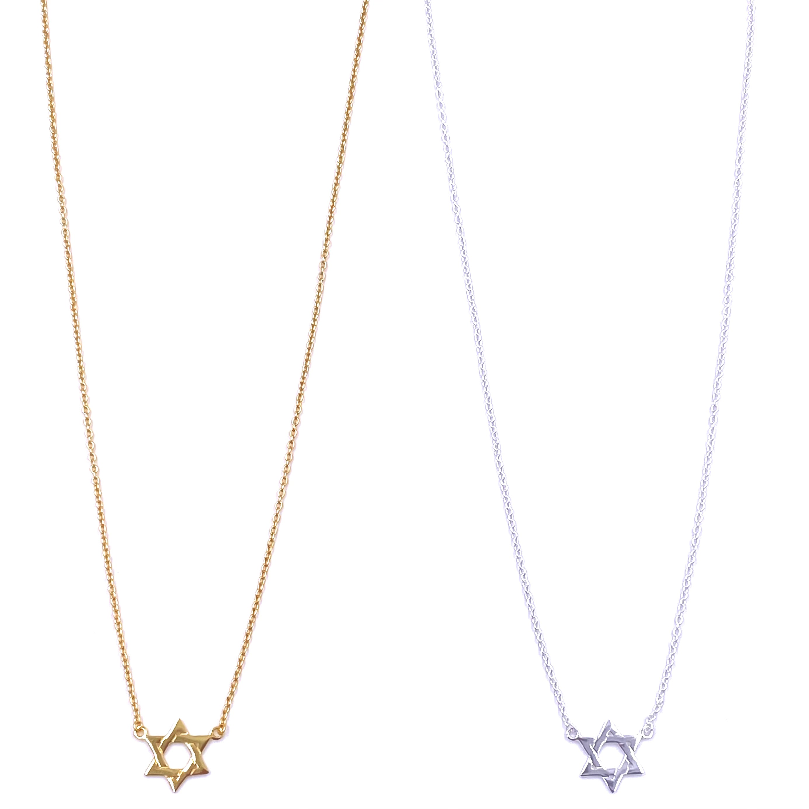 Ashley Gold Sterling Silver Simple Star Necklace - Elegant Minimalist Jewelry for Women - Perfect for Everyday Wear, Gifts & Special Occasions