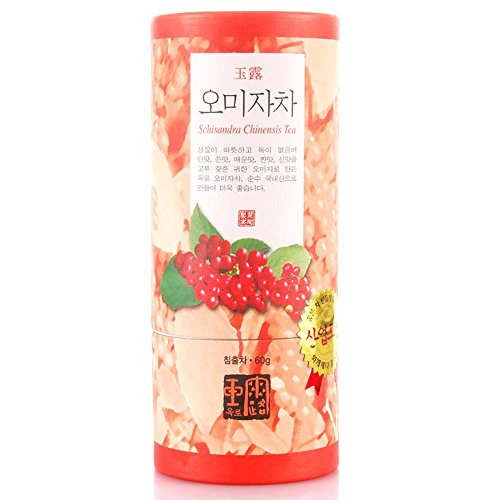 Premium Korean Schisandra Berry Tea (60g) - Organic Omija Tea for Energy, Stress Relief & Immunity Boost - Perfect for Daily Wellness & Relaxation