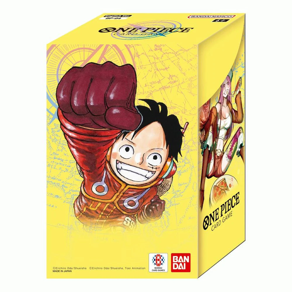 One Piece OP-07 500 Years in The Future Double Pack Set of 4 - Anime Manga Collectible for Fans & Gift Idea | Perfect for Display, Cosplay & Themed Parties
