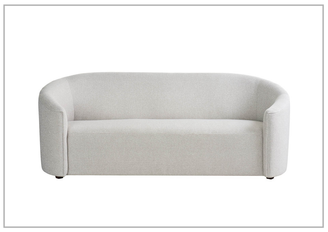 Universal Serenity 88 Fabric Sofa with Curved Arms - Modern Comfortable Living Room Couch for Small Spaces, Apartments & Cozy Home Decor