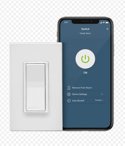 Leviton Amba Hardwired Smart Programmable Timer for Towel Warmers - Perfect for Bathroom Heating & Spa Luxury (120V, White)
