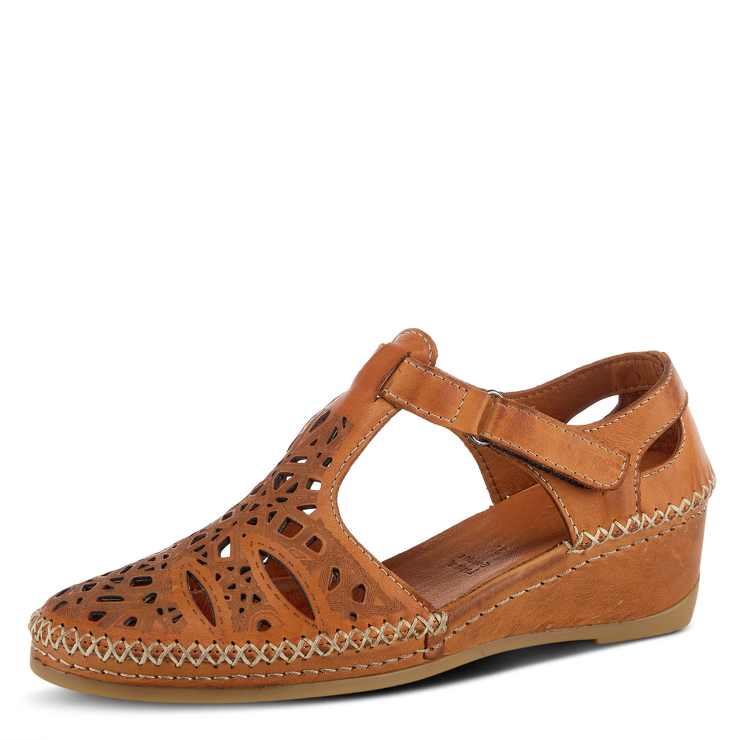 Spring Step Women's Irin T-Strap Comfort Sandals - Breathable Casual Shoes for Walking, Travel & Summer Outfits