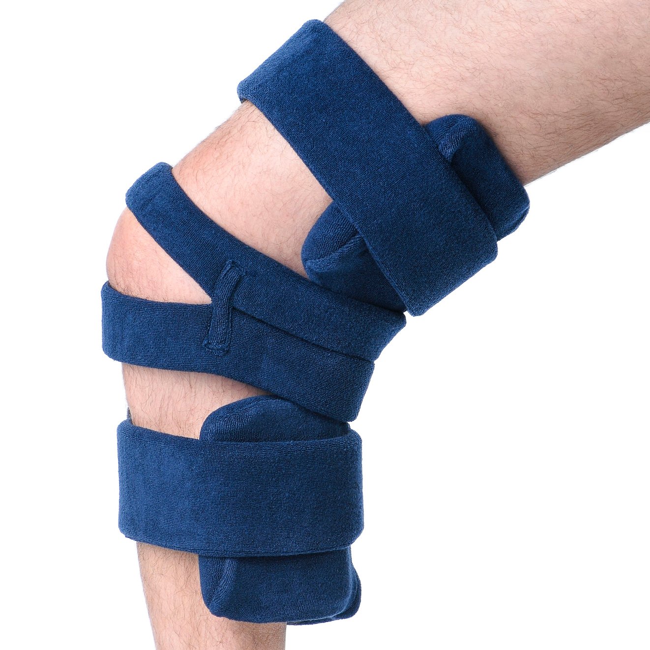 Knee Orthosis Support Brace for Adults - Small Size in Navy Blue - Ideal for Knee Pain Relief, Arthritis, and Post-Surgery Recovery