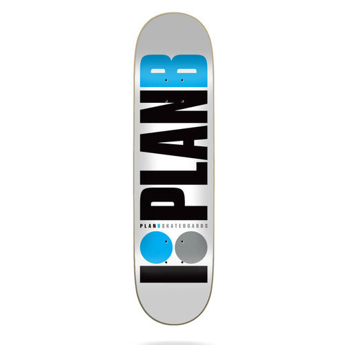 Plan B Team Blue Skateboard Deck 8.25