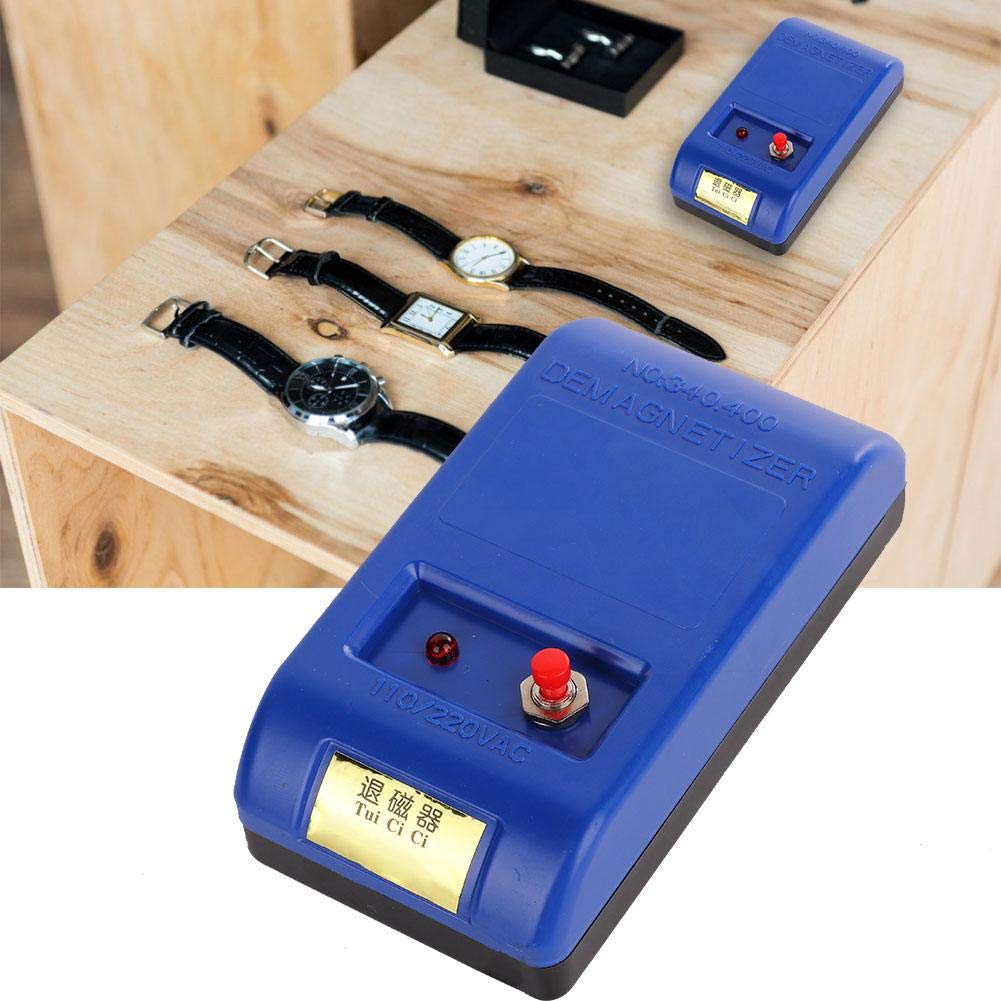 YUYTE Watch Demagnetizer - Professional Mechanical Watch Demagnetization Tool | Compact & Easy-to-Use Magnetic Remover for Watch Repair | Perfect for Watchmakers, Collectors & DIY Enthusiasts | Essential Watch Accessories for Home & Professional Use