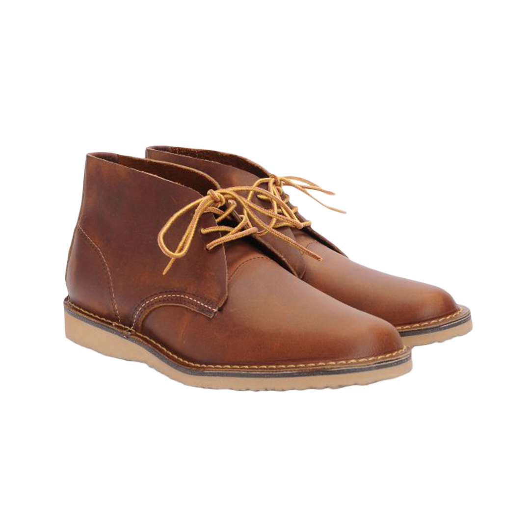 Men's WEEKENDER CHUKKA 3322 Boots in Copper Rough & Tough Leather - Comfortable Casual & Work Boots for Outdoor Adventures and Daily Wear