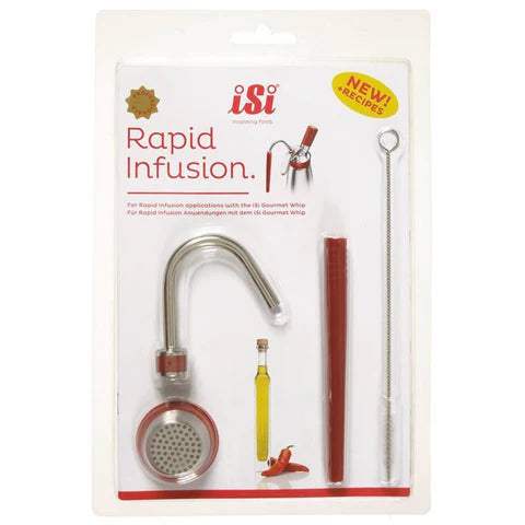 Isi Rapid Infusion Whipped Cream Charger - Professional Grade Whipping Siphon for Desserts, Coffee & Cocktails | Perfect for Home Baking, Bar Mixology & Restaurant Use