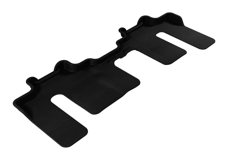 3D MAXpider Custom Fit All-Weather Floor Mats for 2007-2015 Mazda CX-9 Kagu 2nd Row - Premium Black Car Mats for SUV Interior Protection | Perfect for Daily Commute, Road Trips & Family Adventures