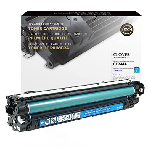 TonerWise Remanufactured Cyan Toner Cartridge for HP CE341A (HP 651A) - High-Quality Compatible Ink Replacement for HP Printers - Perfect for Home Office & Business Printing Needs