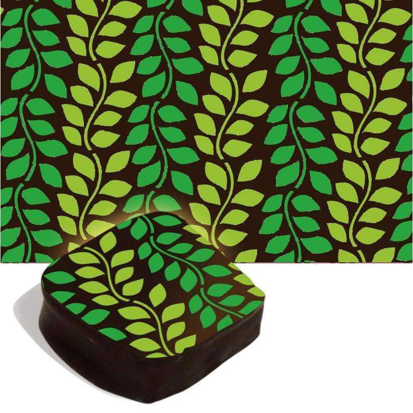 Spring Leaves Transfer Sheets for DIY Crafts - Decorative Vinyl Stickers for Scrapbooking, Tumblers, and Home Decor