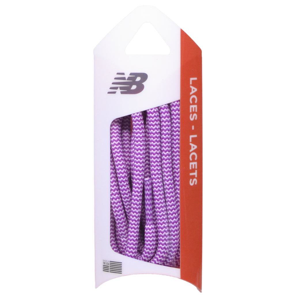 New Balance Electric Fuchsia/White Shoelaces - Premium Replacement Laces for Sneakers & Athletic Shoes - Perfect for Running, Gym, and Casual Wear