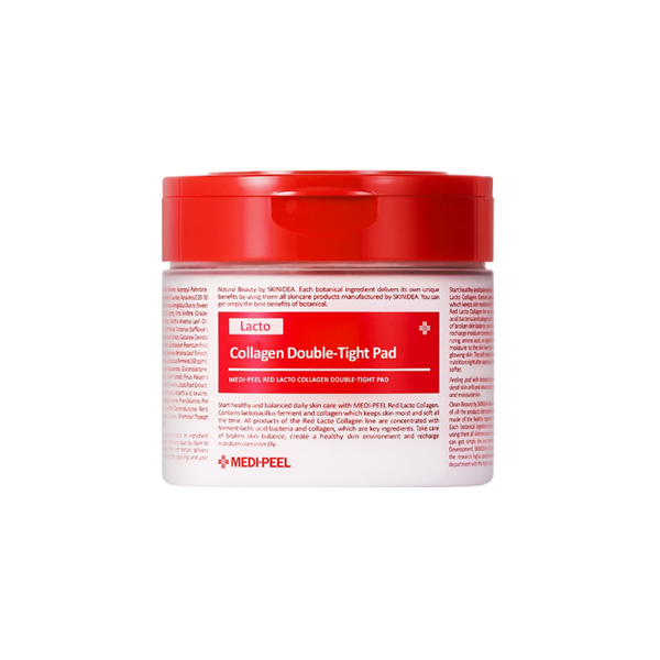 Medi Peel Red Lacto Collagen Tightening Face Mask Pads - Anti-Aging & Firming Treatment for Wrinkles & Fine Lines - Perfect for Daily Skincare Routine & Spa Night