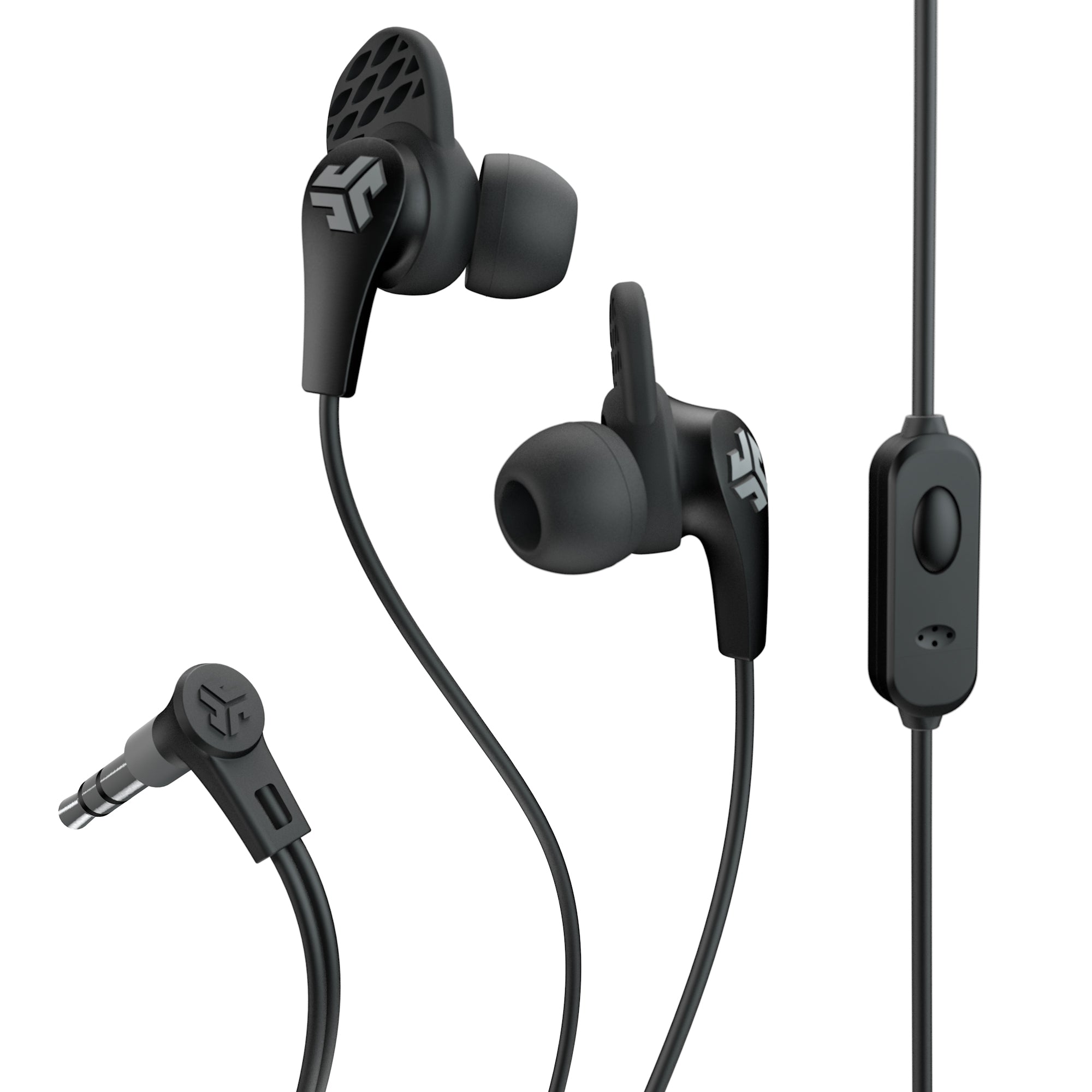 JBuds Pro Signature Wireless Earbuds - Bluetooth 5.0 Noise Cancelling Headphones with 24H Battery Life, IPX5 Waterproof for Running, Workout & Travel (Black)