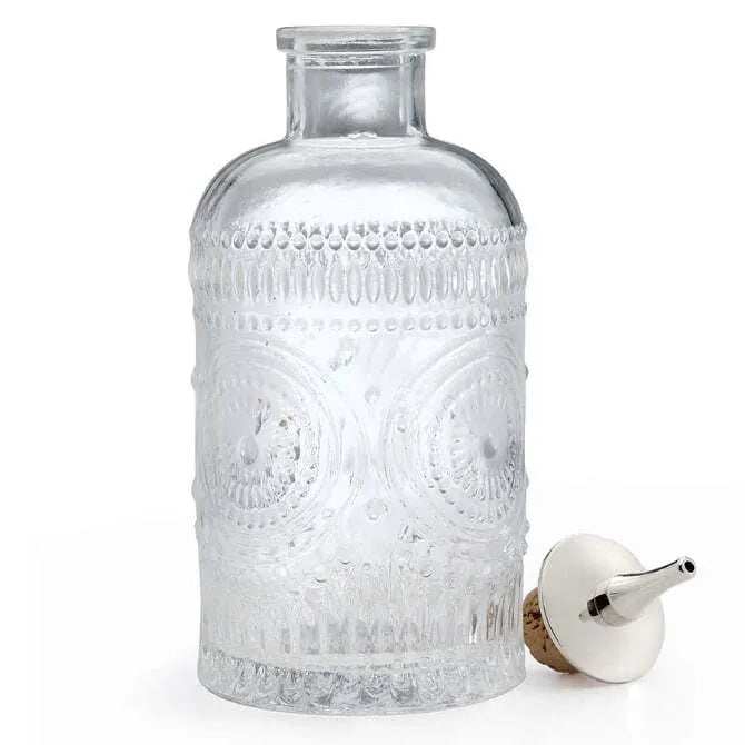 Barfly Glass Bitters Bottle - 6.8 oz Premium Cocktail Mixing Bottle for Bartenders & Home Bars - Perfect for Craft Cocktails, Old Fashioned Drinks & Mixology Essentials