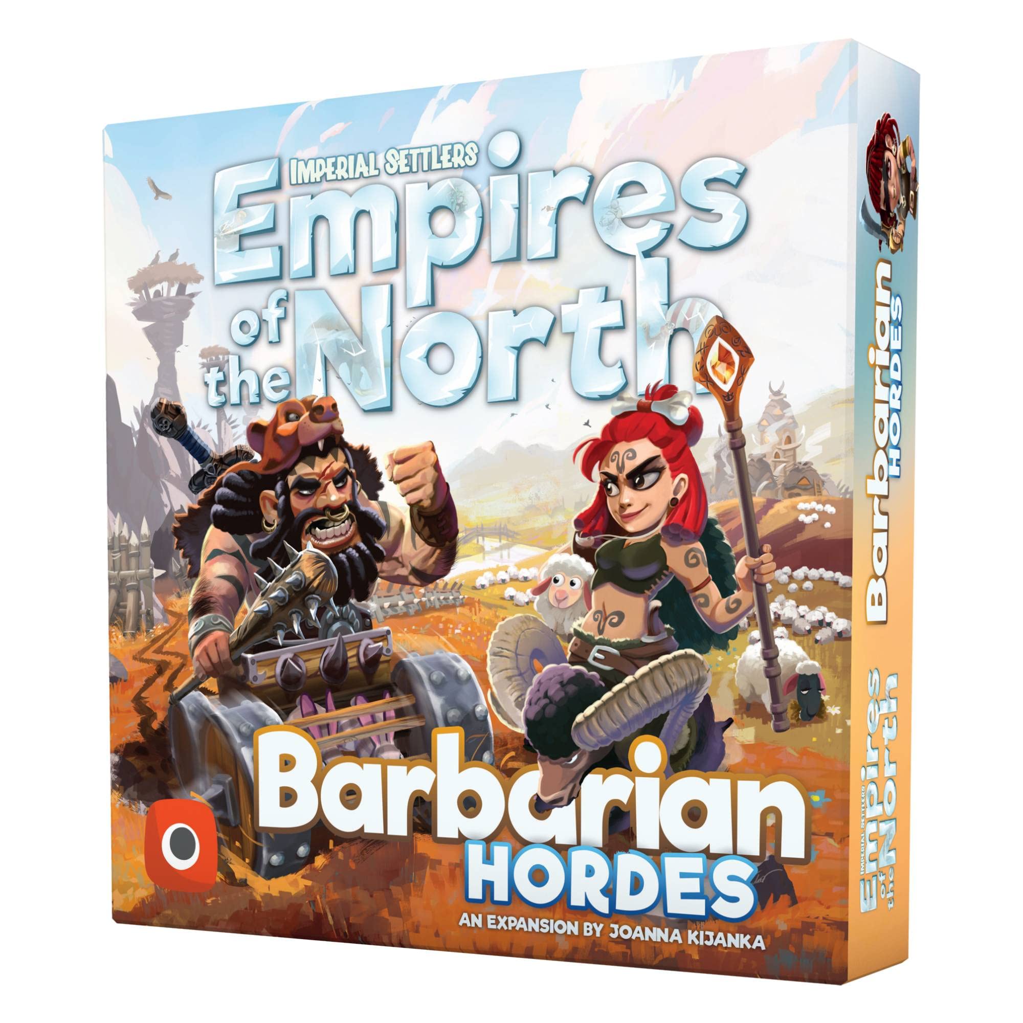 Portal Games Empires of The North: Barbarian Hordes - Strategic Board Game for Adults & Families | Viking-Themed Conquest Game | Perfect for Game Nights & Strategy Enthusiasts