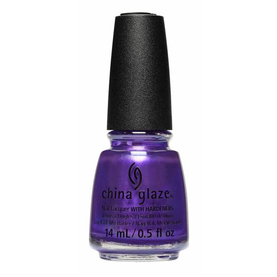 China Glaze Spoil Me Royal Nail Polish - 0.5 oz / 14.7ml (Shade #85099) - Rich Purple Nail Lacquer for Salon-Quality Manicures at Home, Perfect for Parties & Special Occasions