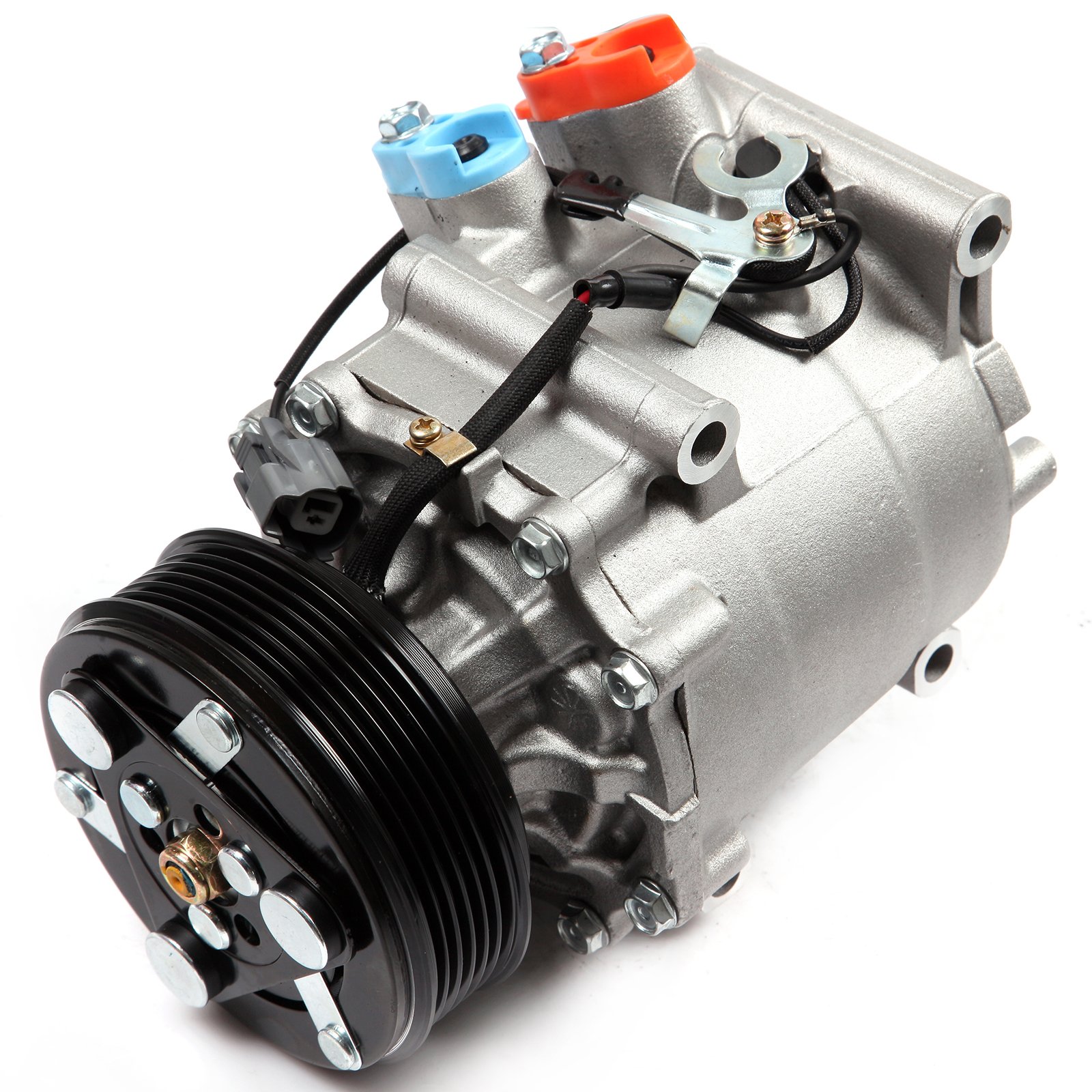 OEM A/C Compressor & Clutch for 2001 Honda Civic 4-Door Sedan 1.7L - Replacement Part 10541 - Perfect for AC System Repair & Summer Cooling