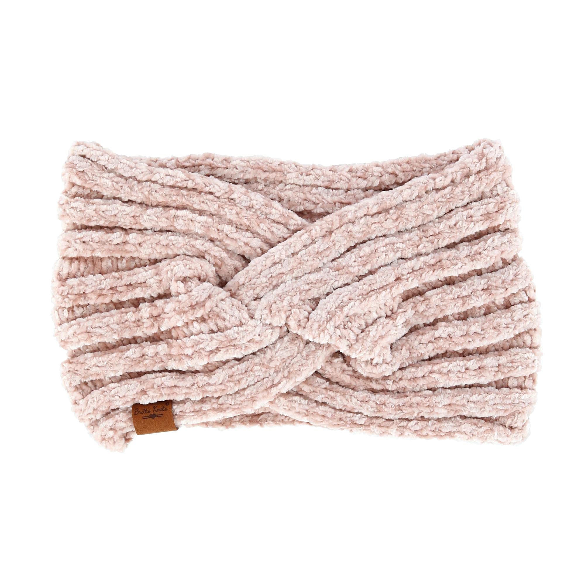 Britt's Knits Soft Head Warmer for Women - Cozy Knit Headband Winter Accessory for Running, Yoga & Outdoor Activities