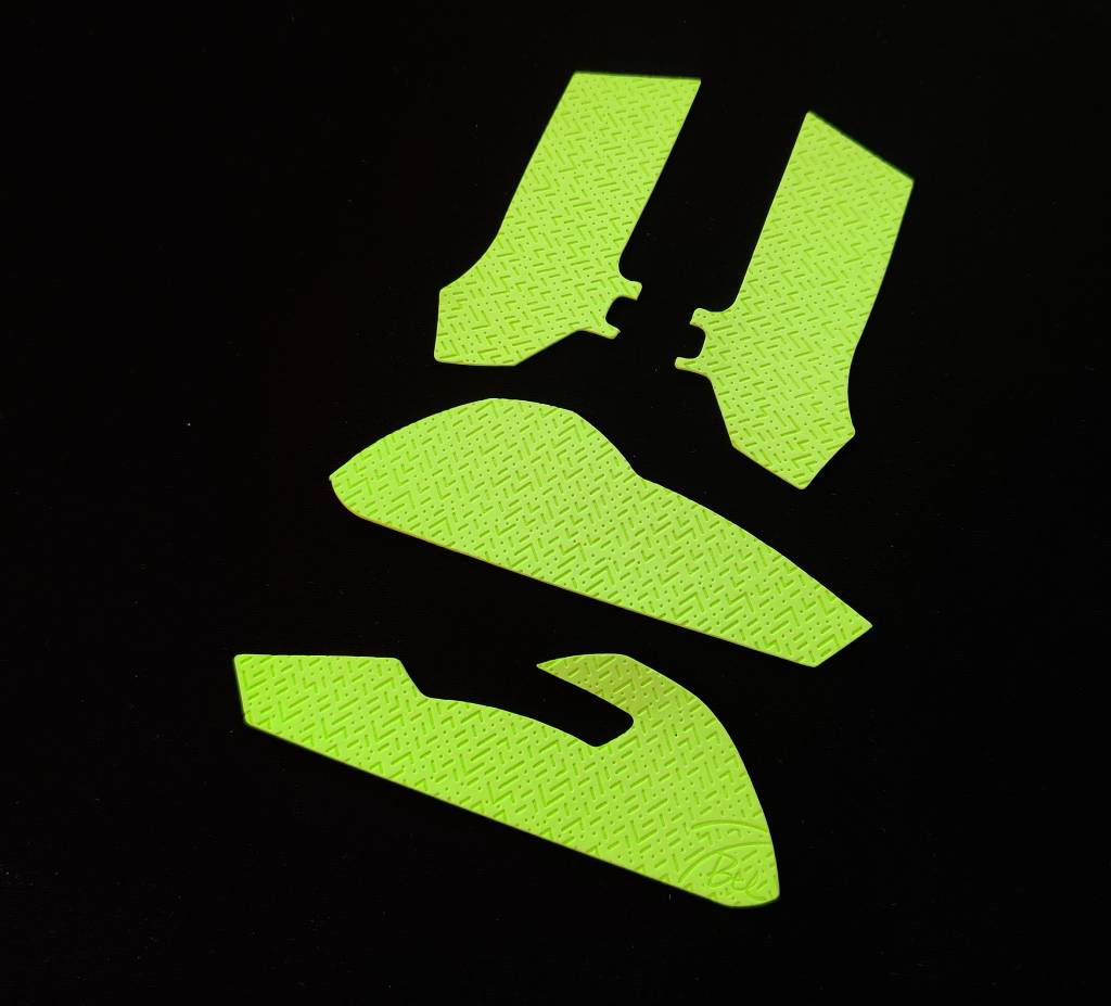 BT.L Mouse Grip for Razer Viper Mini - Non-Slip Gaming Grip Tape, Neon Green (2-Pack) - Improve Control & Comfort for FPS, MOBA, and Esports Gaming