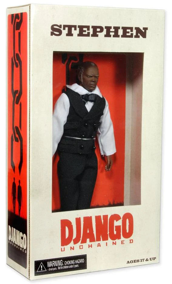 NECA Django Unchained Stephen Action Figure - Collectible Movie Character Toy for Fans - Perfect for Display, Gifts, and Cosplay Scenes