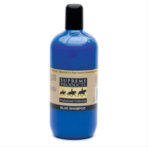 Supreme Products Blue Shampoo 500ml - Toning Shampoo for Blonde & Gray Hair - Perfect for Salon & Home Use