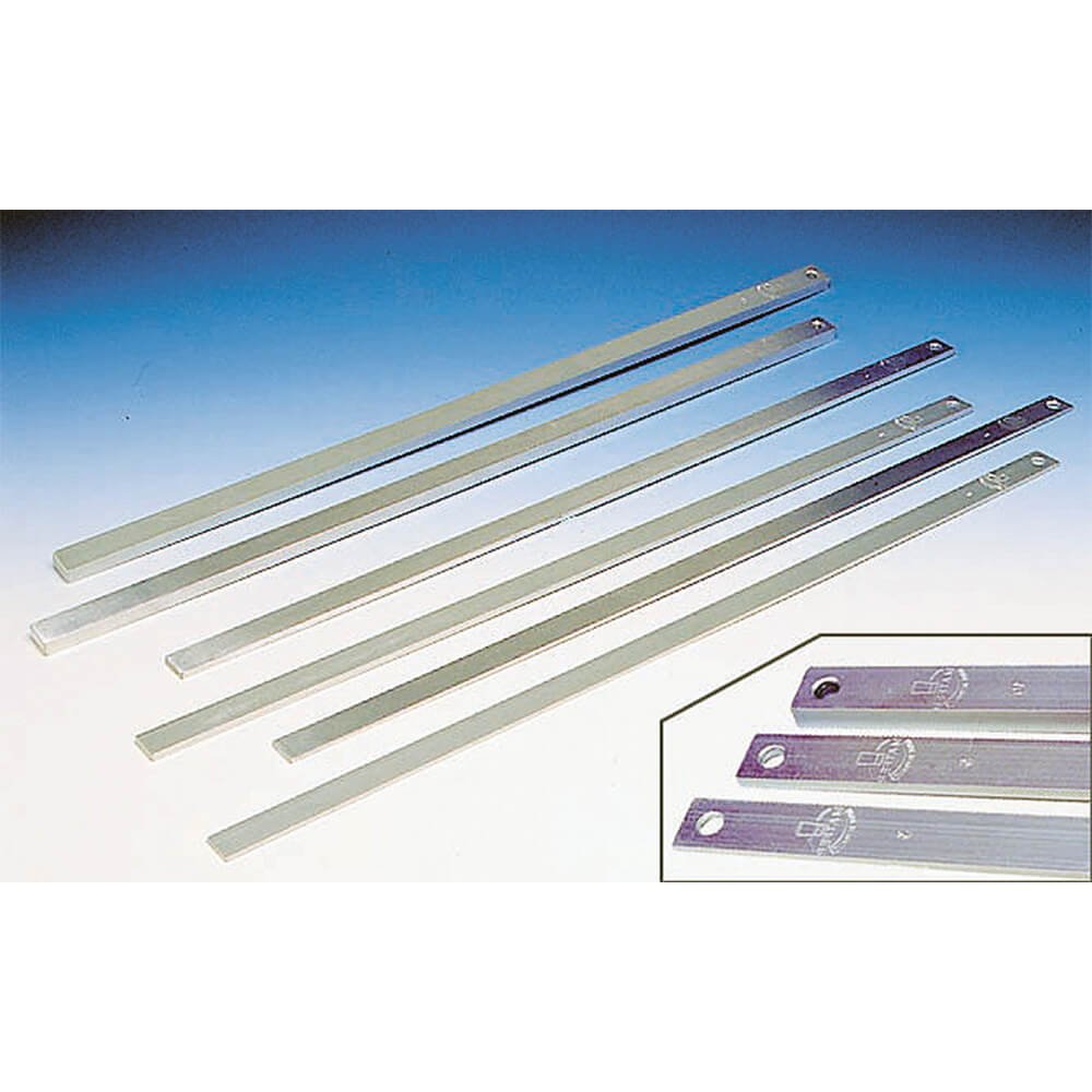 Matfer Bourgeat Heavy Duty Aluminum Confectionery Ruler Set - 6-Piece Baking & Pastry Measuring Tools for Professional Chefs, Cake Decorating, and Candy Making