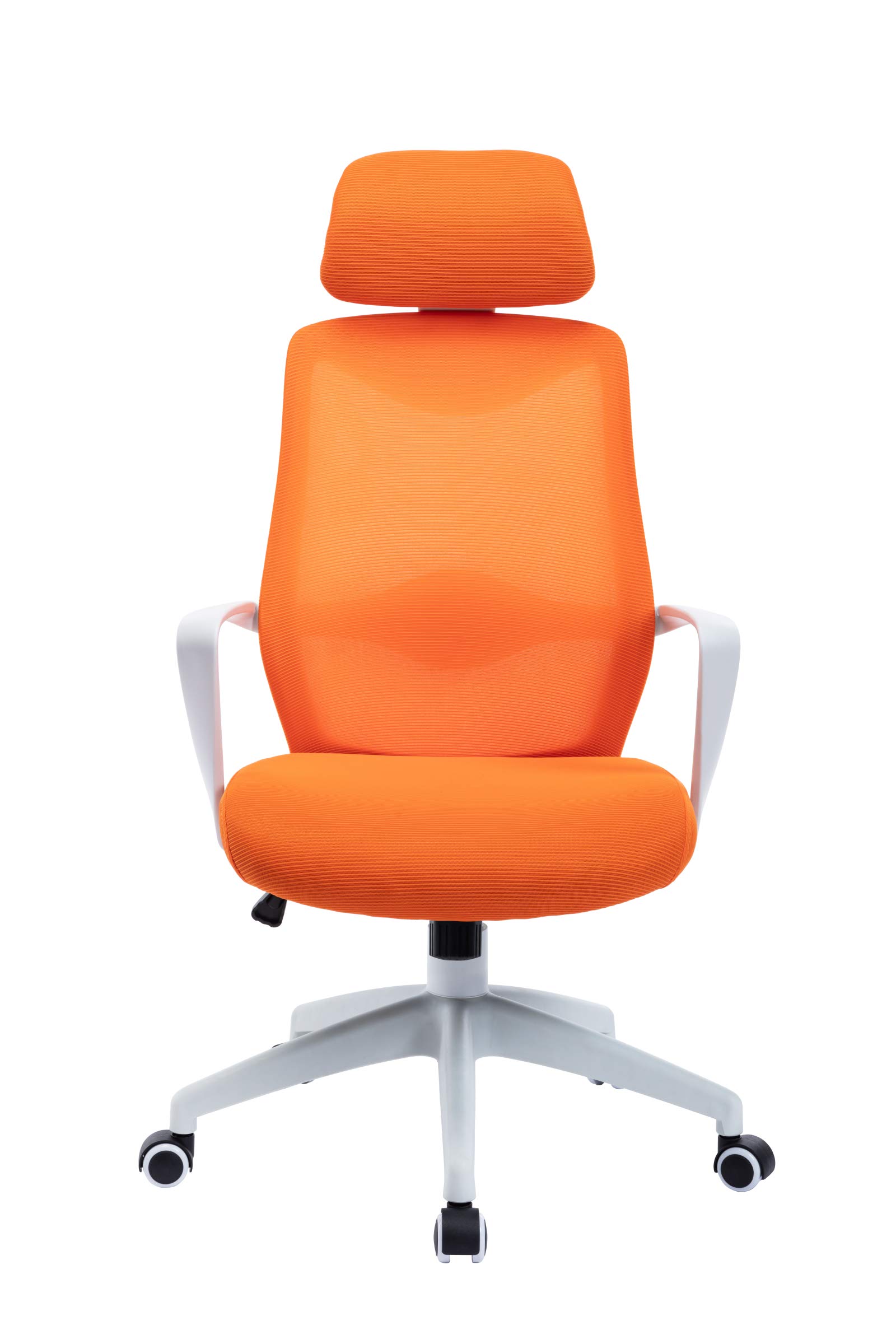BeautyOL Ergonomic High Back Office Chair - Adjustable Reclining Swivel Computer Desk Chair with Lumbar Support (Black/Blue) for Home Office, Gaming & Workspace Comfort