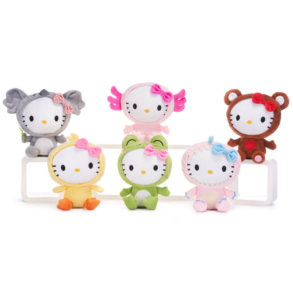 Hello Kitty Kawaii Kingdom Plush Stuffed Animal 25cm - Cute Collectible Toy for Kids, Girls Room Decor & Gift for Anime Fans