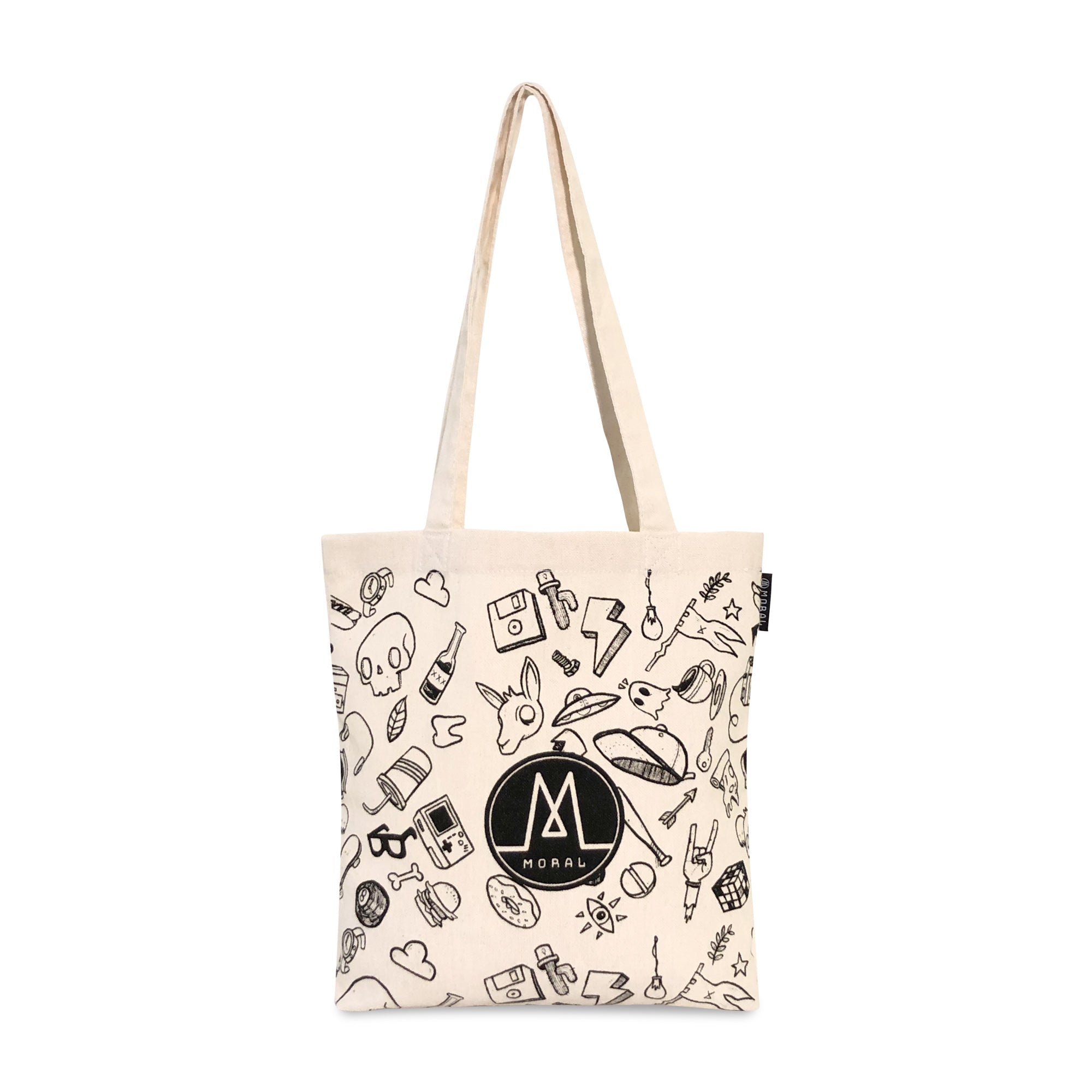 Eco-Friendly MOOR Recycled Canvas Lunch Box Tote Bag - Reusable Insulated Lunch Bag for Work, School & Picnics | Sustainable & Stylish Food Carrier