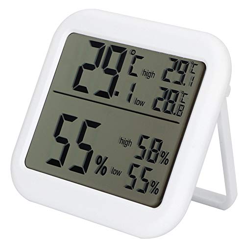 Digital Thermometer for Home - Accurate & Durable Temperature Gauge with Low Power Consumption - Perfect for Indoor Use, Cooking, Baby Care & Medical Needs