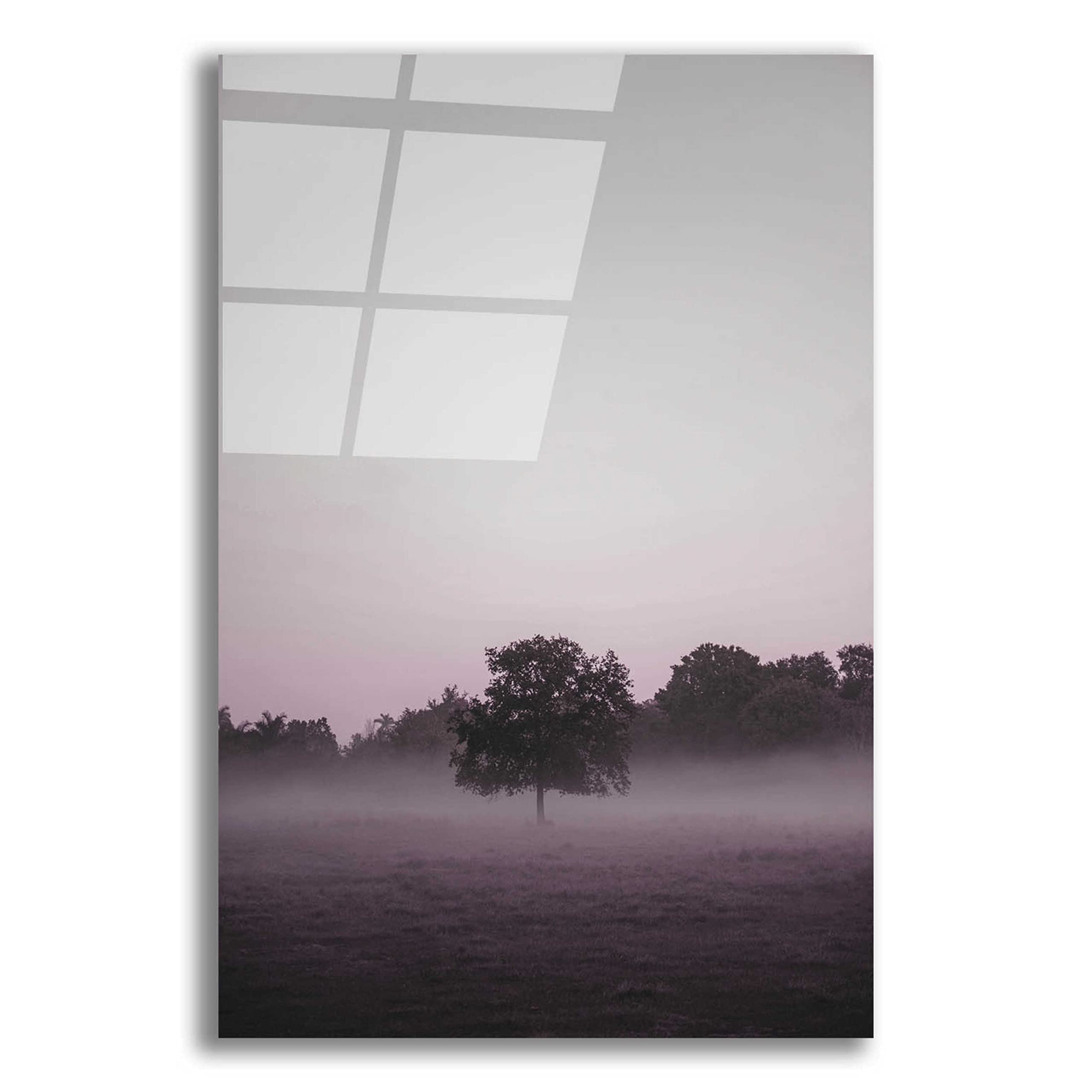Epic Art 'Purple Light 2' by Design Fabrikken - Modern Acrylic Glass Wall Art Decor 16x24 Inches - Perfect for Living Room, Bedroom & Office Decorations